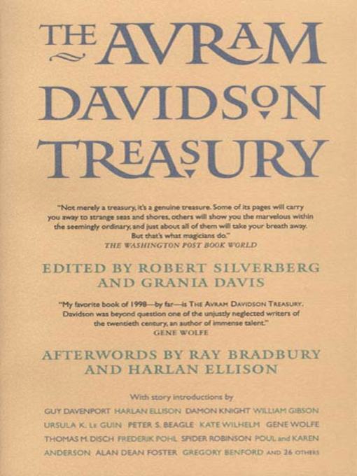 Title details for The Avram Davidson Treasury by Avram Davidson - Wait list